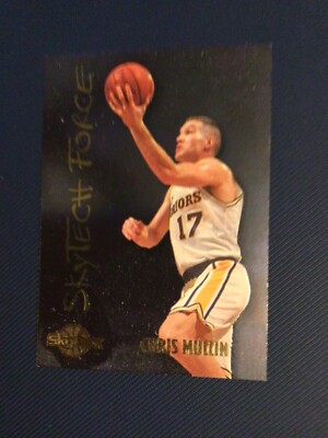 1995-96 Skybox Chris Mullin Skytech Force Card # SF16