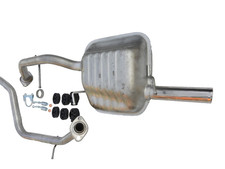 Auspuff Auspuffanlage Rohr Endschalldämpfer für Mazda 5 CR 19 2,0 CD Diesel