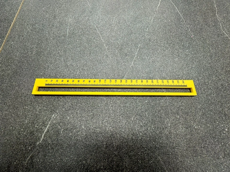 Parallel track gauge with millimeter division, track H0, TT, N and H0n3 - Image 2 of 4