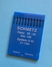  NOS 35:40- 100-SCHMETZ-SEWING MACHINE NEEDLES PK. 10 FREE SHIPPING 