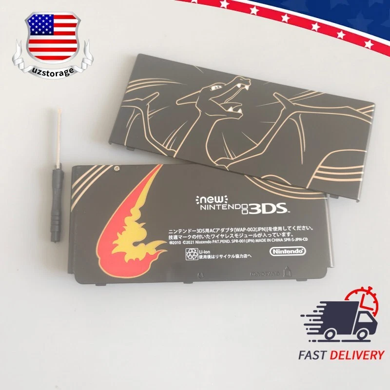 A+E Cover Housing Shell Plate Case Pokemon Center Charizard For Nintendo New 3DS - Image 4 of 4