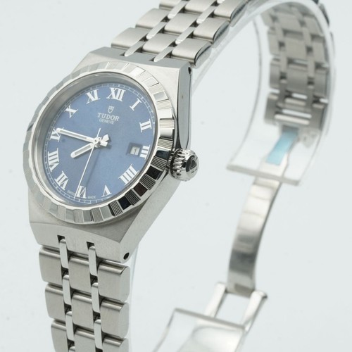 TUDOR ROYAL AUTOMATIK DAMEN UHR 28300 28MM STAHL PAPIERE VOM 2021 BLAU - Bild 5 von 11