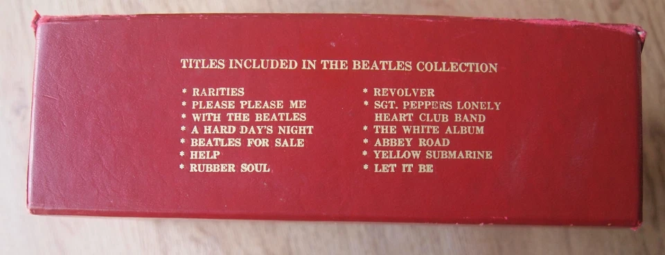 THE BEATLES COLLECTION 14x CASSETTE BOX SET - ULTRA RARE PHILIPPINES EDITION EX! - Image 3 of 4