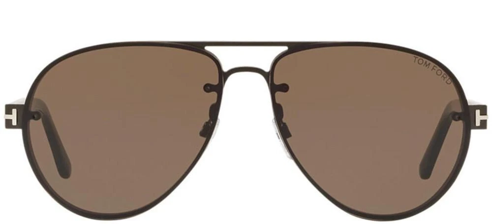Tom Ford ALEXEI 02 FT 0622 RUTHENIUM ROVIEX 62 14 145 unisex Sunglasses