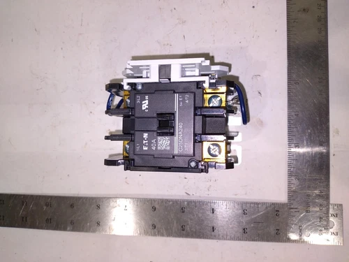 EATON C25DNA2401W DEFINITE PURPOSE CONTACTOR 48VDC 2POLES
