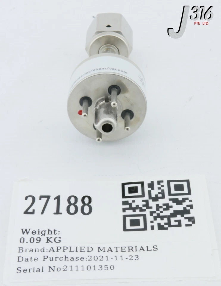 27188 AGILENT Typ 0531 TC Vakuum Messgerät 331001074 - Bild 2 von 4