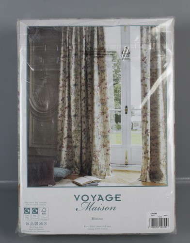 Voyage Maison Ilinizas Textil Vorhänge 168 x 183cm Poppy Faltenvorhang B31-AS
