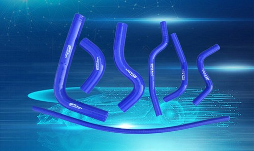 RED FOR SUZUKI SAMURAI 86-95 88 89 90 91 92 93 94 Silicone Radiator Hose - Picture 5 of 6