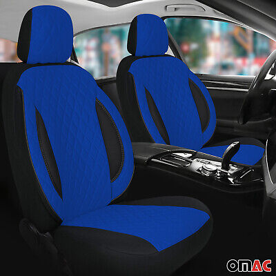 Schonbezug Sitzbezug für Audi A3 S3 RS 1997-2023 Blau Schwarz Schutz 1 Sitz