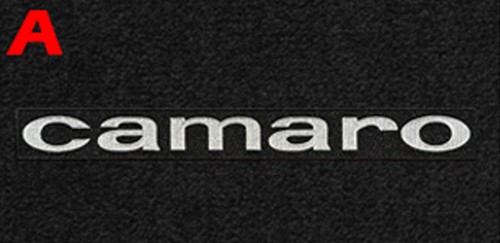 NEW 1967 - 1969 Chevy Camaro Trunk Floor Mat Embroidered Logo Choose Color - Picture 15 of 20