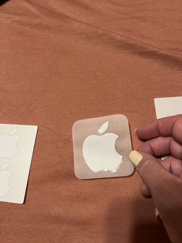 Apple Logo Stickers/ Decals Five - Picture 4 of 14