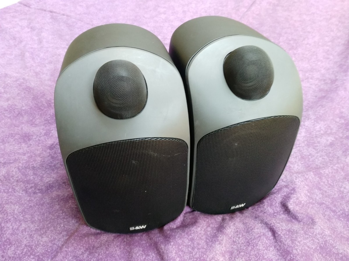 B&W LM１スピーカー　 バウワースアンドウィルキンス B&W Bowers & Wilkins LM1 Bookshelf Monitor Speaker Black