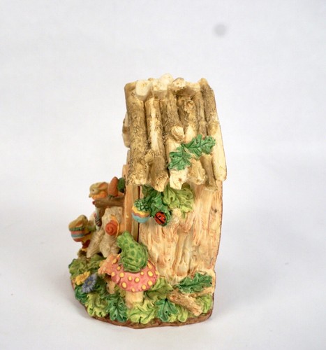 Vintage Music Box Spring Easter Theme Spring Flowers Mill House - Picture 3 of 11