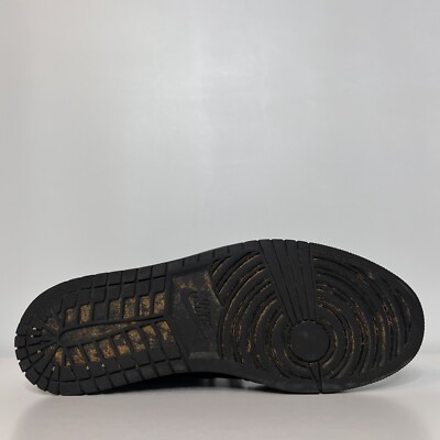 Nike Air Jordan 1 Retro Mid Triple 2019 Black Sneakers Shoes