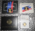 1776-2026 W Proof $5 American Gold Eagle 1/10 oz NGC PF70 Ultra Cameo
