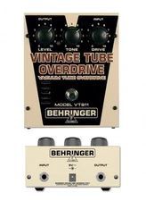 Behringer VT911 Vintage Classic Tube Overdrive Effects Pedal