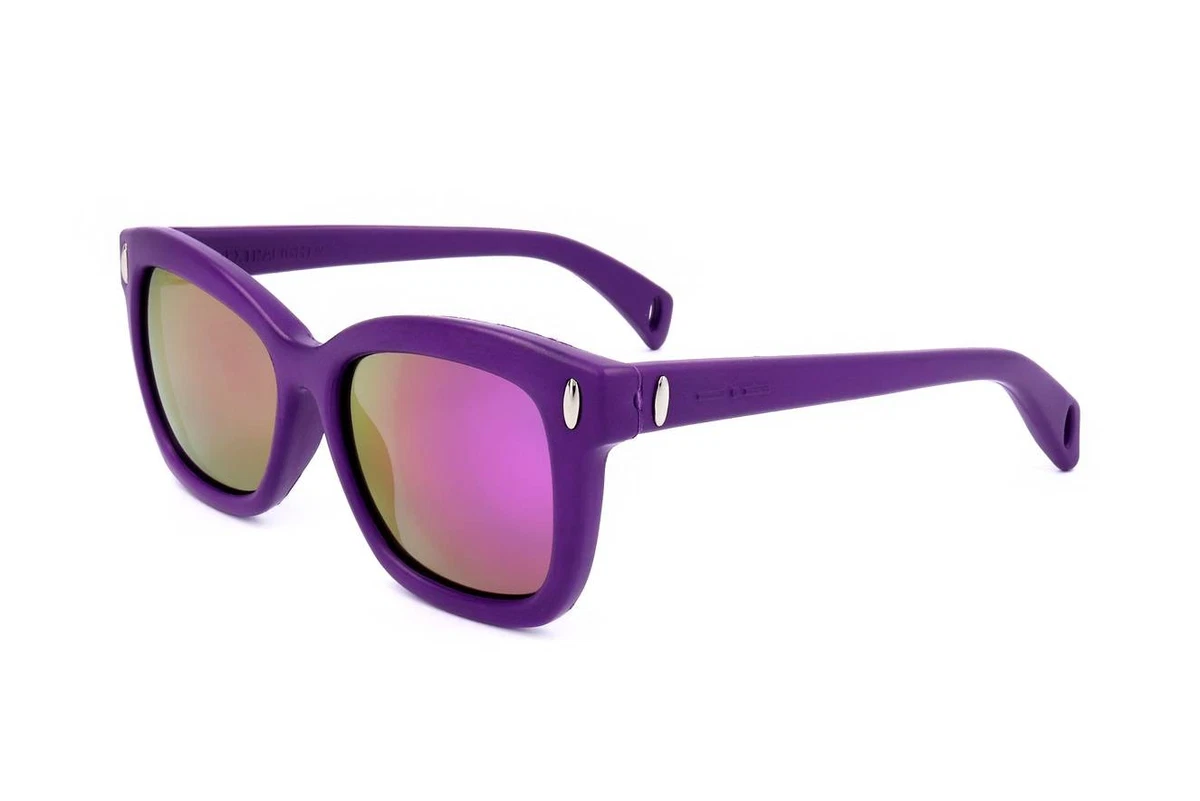 Lunettes De Soleil Italia Independent I-I DAVID - Noir/Fuchsia LED - Taille 50/22/145 - Unisexe Neuf
