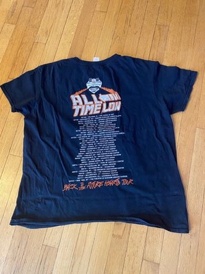 All Time Low band Tshirt Mens XL Black Back To The Future Hearts Tour Concert