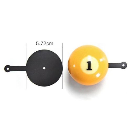 4 Pack Billiard Aim Training Pads Aiming Tool for Pool Game Improvement - Picture 8 of 9