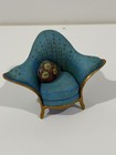 Raine Peacock Chair #24042 Resin Miniature Doll House Furniture — photo 1