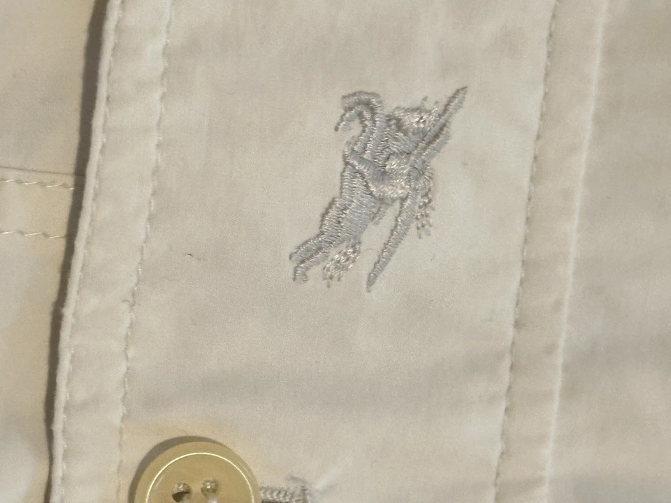 Chaqueta bomber Burberry para hombre (blanco roto, color crema) Foto 3 de 3