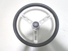 1984 Stingray  SVB 165 SS Boat Marine 3 Spoke Stainless 14" Steering Wheel