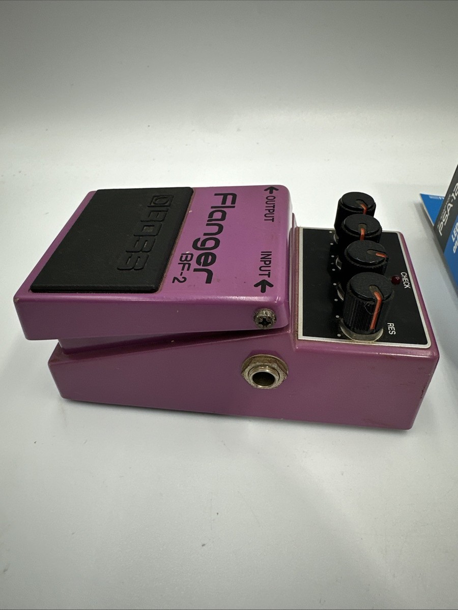 Boss BF-2 Flanger Circa 1981-1982 MIJ Vintage With New Power