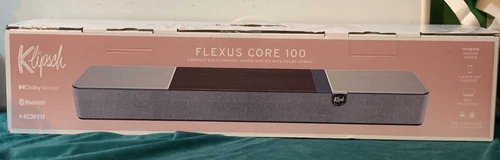 Klipsch Flexus Core 100 2.1 Ch All-in-One Soundbar Dolby Atmos Walnut 1071980-WN