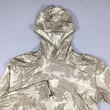 Simms SolarFlex Hoodie Mens Medium Back Eddy Stone UPF 50 Fishing Shirt