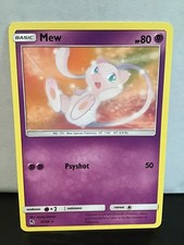 Mew 32/68 Rare Pokemon Hidden Fates