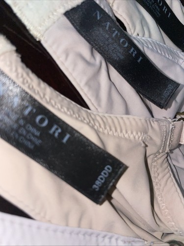 LOT X4 NATORI 732080 Pure Luxe Underwire T-shirt Bra size 38DDD 3 Tan/1 Gray - Picture 6 of 14
