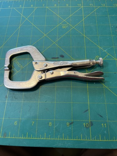 VINTAGe VISE GRIP 6R WELDING CLAMP LOCKING PLIERS USA 6.1/2 Long