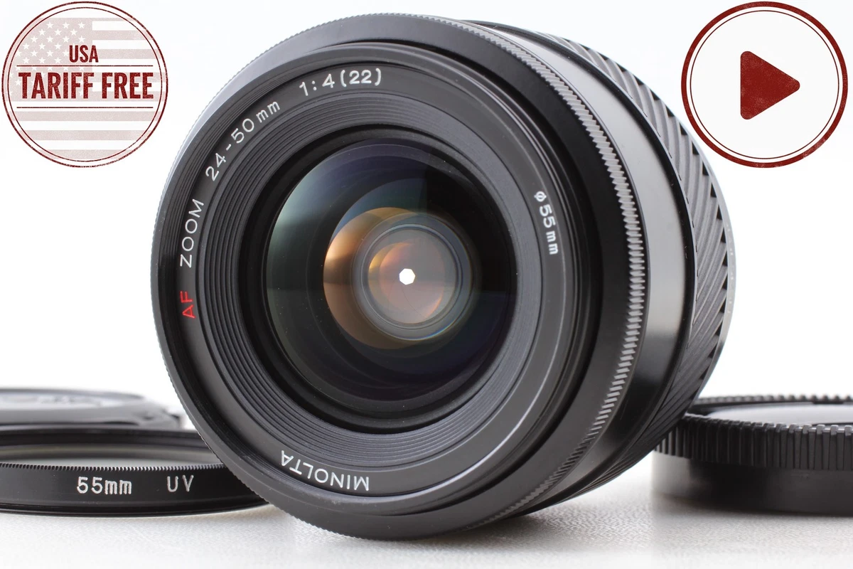 Minolta f/4 Camera Lenses 24-50mm Focal for sale | eBay