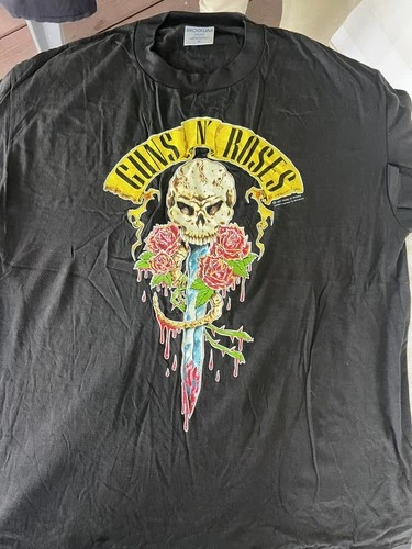 Guns N’ Roses here today gone to hell tomorrow 1990s vintage concert t-shirt, vintage, single stitch, B+ condition