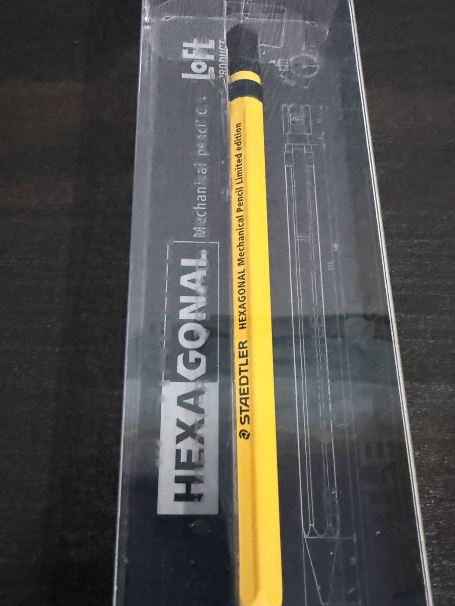Staedtler Hexagonal Mechanical Pencil 0.5mm Loft Limited Yellow