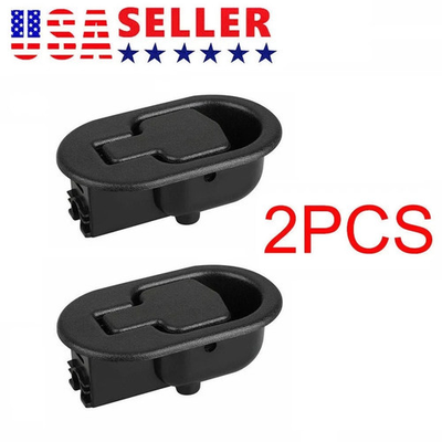 #ad 2PCS Universal Sofa Recliner Pull Handle Replacement Release Lever Black $10.99
