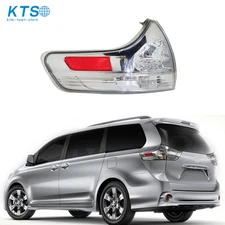 For Toyota Sienna 2011-2015 Tail Light Lamp Driver Side Outer Body Mounted