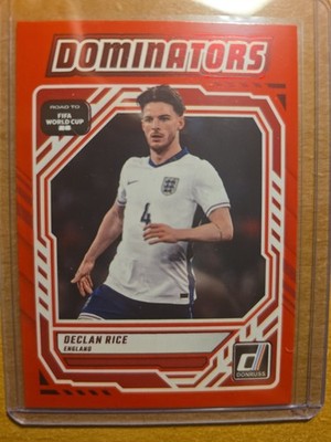 Panini Donruss Declan Rice Dominators England Road to FIFA World Cup