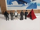 Imperial Army figures lot of 6 vintage star wars TIE fighter pilot scout trooper