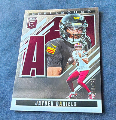 Panini Donruss Elite 2025 Spellbound No. 9 Jayden Daniels /799 Insert