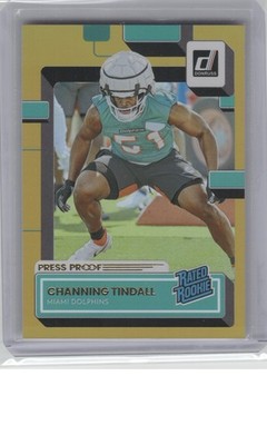 2022 Donruss #392 Channing Tindall Premium Press Proof B15R4C49