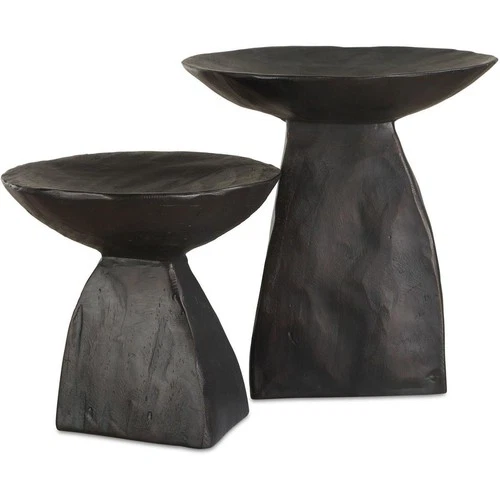 Uttermost 18281 Shadow 11 X 10.5 inch Pedestal Bowls, Set of 2 - Picture 1 of 5