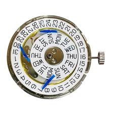 Hangzhou 2350 Automatic Mechanical Watch Movement 6 Hand Day Date Dual Calendar