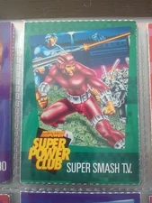 1990s Nintendo Power Super Power Club Super Smash T.V. Card #20