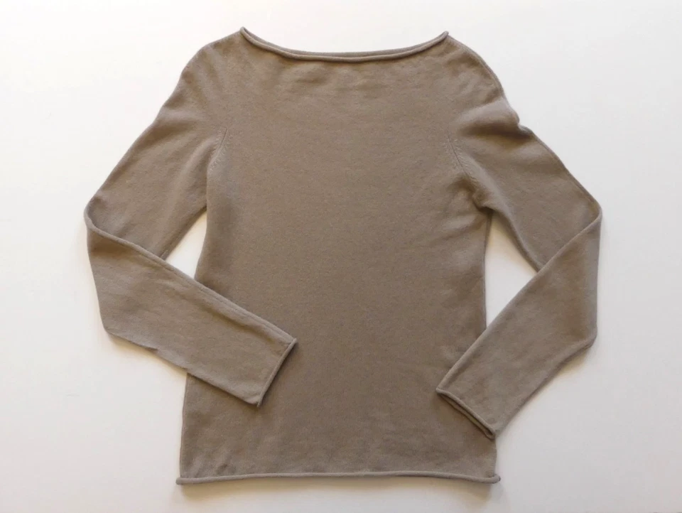 Pull en pur Cachemire, beige, Taille 34, TBE - Photo 4/4