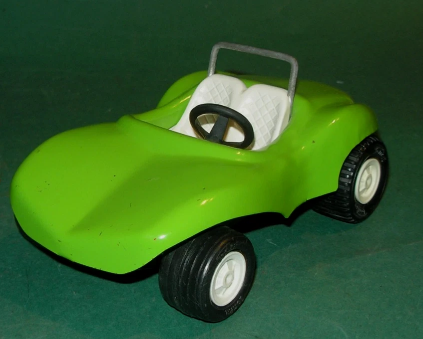 Le beach Buggy rose en miniature de Tonka au 1/38e