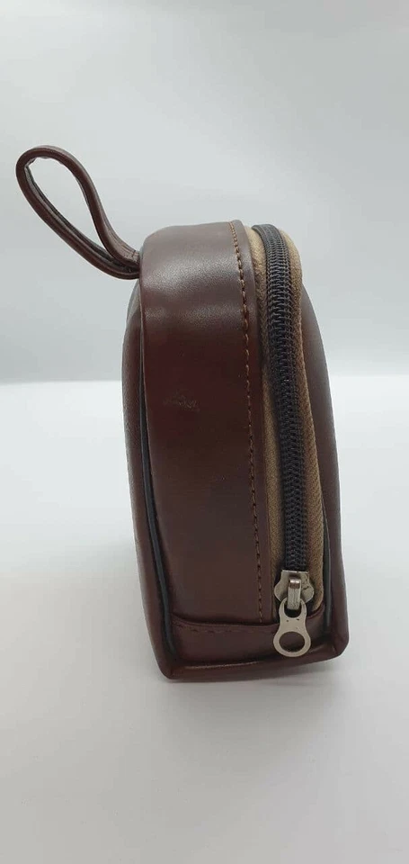 KODAK - Vintage Brown Leather Zip Compact Camera Soft Lined Case/Pouch - Image 3 of 4