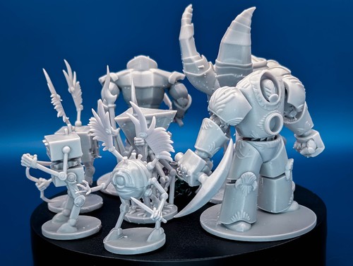 Constructs and Clockwork Pack | 7 Miniatures Starter Set - 28mm Scale DnD D&D - Picture 5 of 10