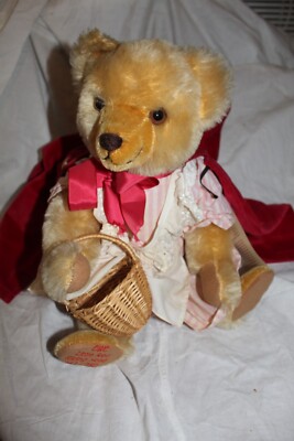 Old World Christmas Hermann Little Red Riding Hood Bear Limited 