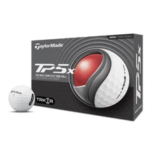 (3) TaylorMade TP5x TRK-R Golf Balls - SLEEVE - Radar Enabled Indoor Tracking